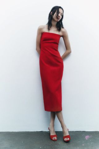 Zara + Midi Sheath Dress