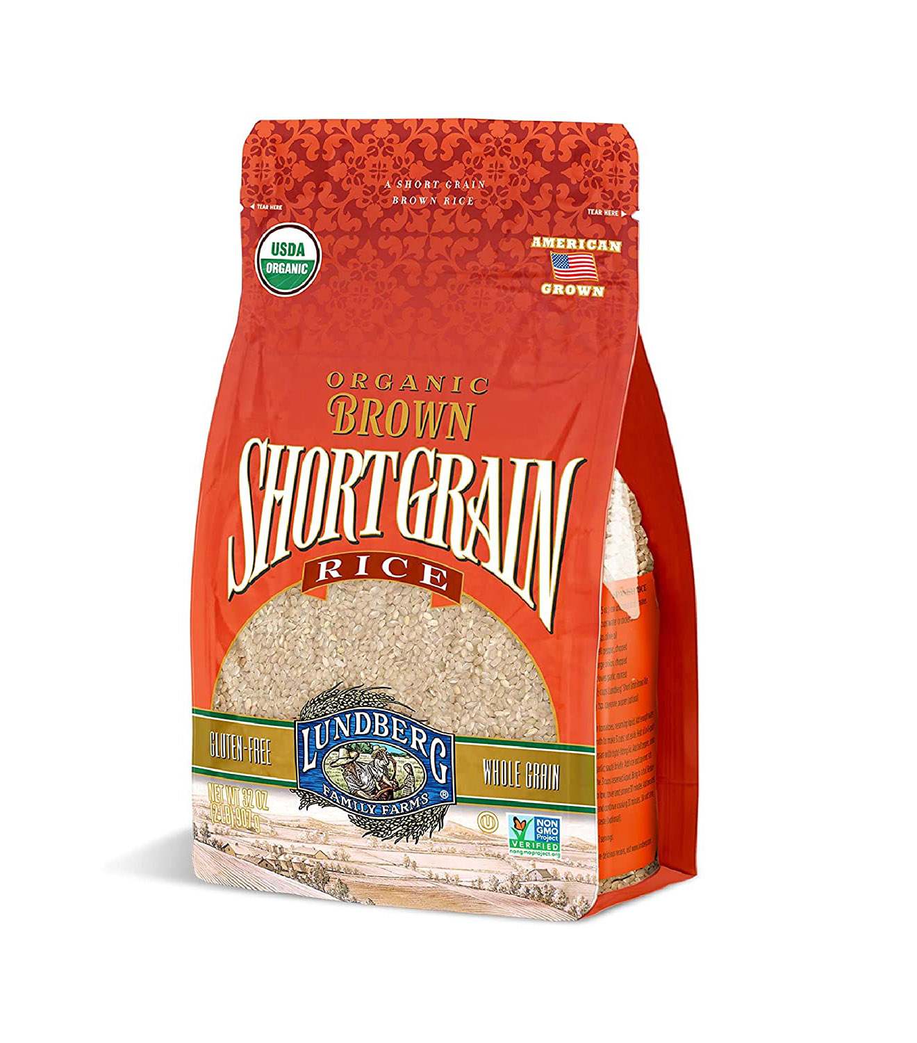 Lundberg Family Farms + Organic Short Grain Brown Rice (2 lbs)