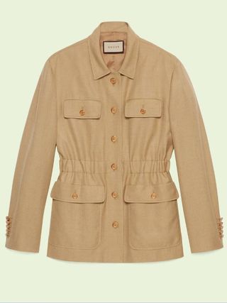 Gucci + Viscose Linen Jacket