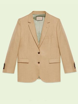 Gucci + Viscose Linen Jacket