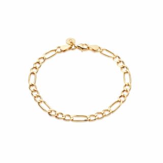 Daisy London Jewellery + Estée Lalonde Figaro Chain Bracelet 18ct Gold Plate
