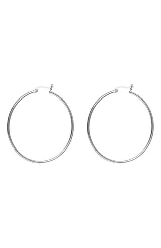 Argento Vivo Sterling Silver + Essential Hoop Earrings