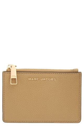 Marc Jacobs + The Marc Jacobs the Simple Top Zip Leather Wallet