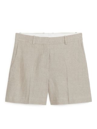 Arket + Heavy Linen Shorts