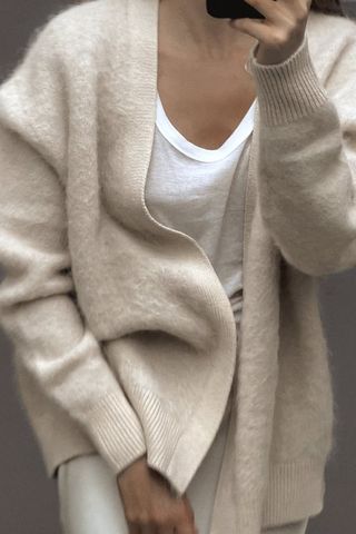 Zara + Longline Cardigan