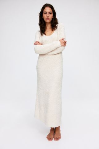H&M + Fluffy-Knit Dress