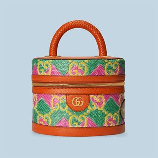 Gucci + GG Top Handle Beauty Case