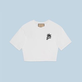 Gucci + Cotton Jersey T-Shirt