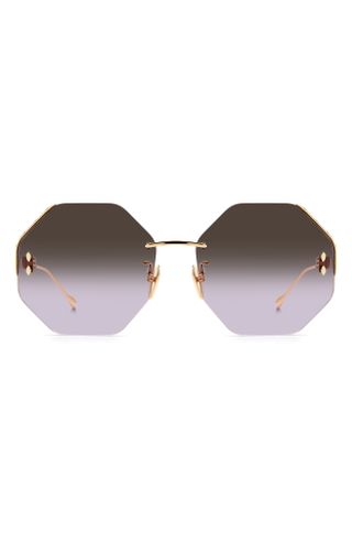 Isabel Marant + 60mm Geometric Sunglasses