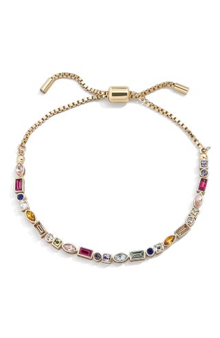 Baublebar + Multicolor Crystal Slider Bracelet