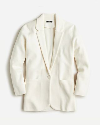 J.Crew + Cecile Relaxed Sweater-Blazer