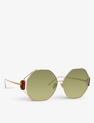 Linda Farrow + Marie Oversized Sunglasses