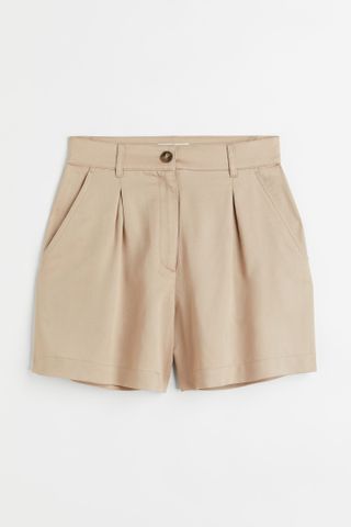 H&M + Lyocell-Blend Chino Shorts