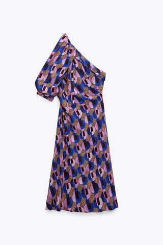 Zara + Limited Edition Asymmetric Dress