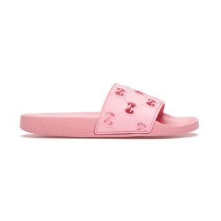 Gucci + Pink Rubber Pool Slide