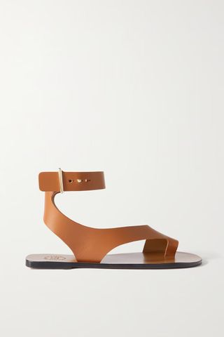 Atp Atelier + Aquara Leather Sandals