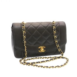 Chanel + Diana Black Crossbody Bag