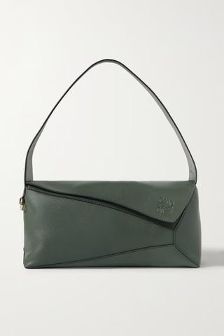 Loewe + Puzzle Leather Shoulder Bag