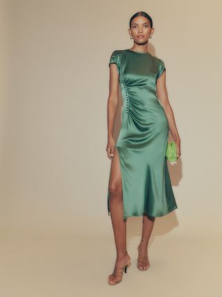 Reformation + Tatianna Silk Dress