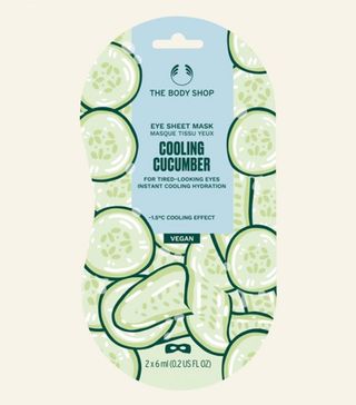 The Body Shop + Cooling Cucumber Eye Sheet Mask