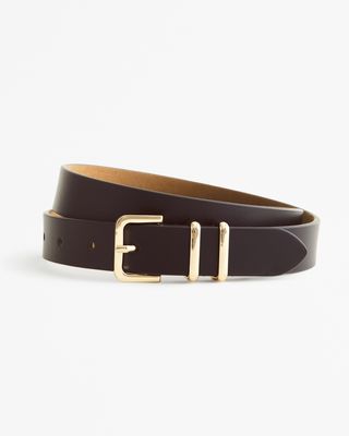 Abercrombie and Fitch + Square Skinny Belt