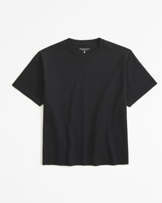 Abercrombie and Fitch + Essential Premium Polished Relaxed Tee