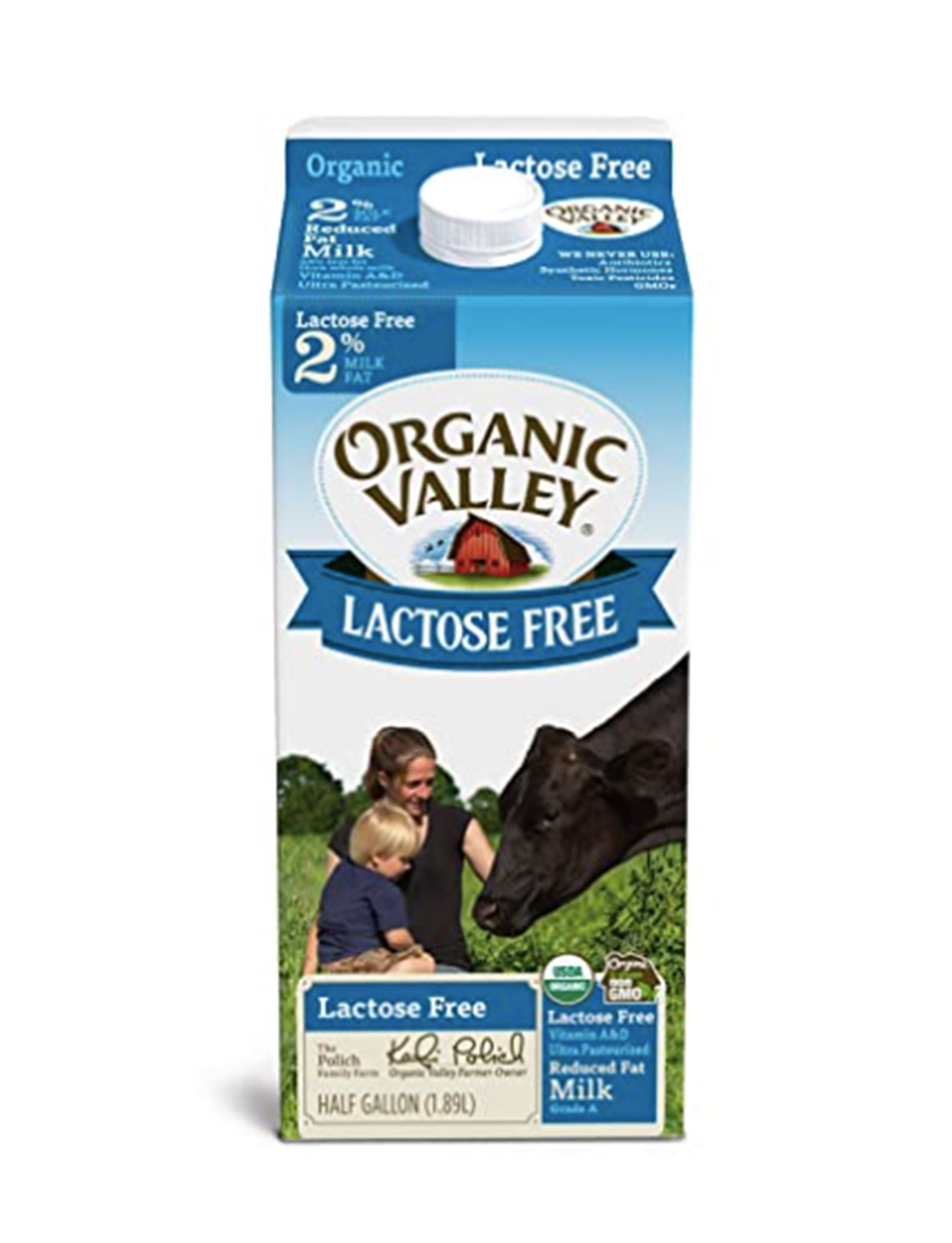 Organic Valley + Lactose-Free Milk