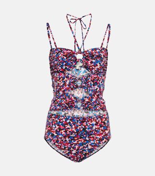 Isabel Marant + Stiza Floral Swimsuit