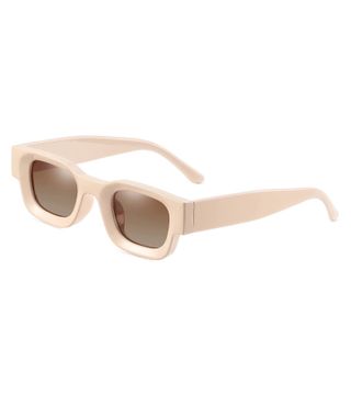 Aieyezo + 90s Chunky Square Polarized Sunglasses