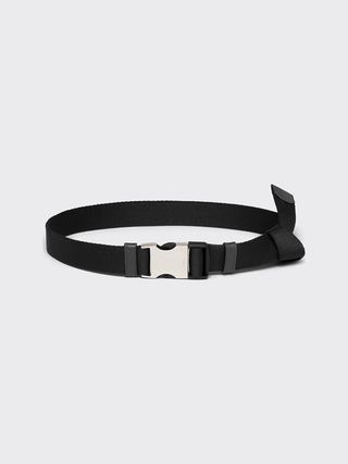 Prada + Nylon belt with Metal Buckle