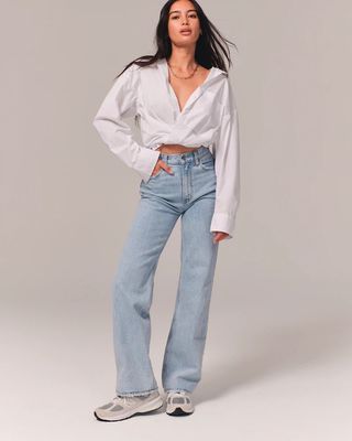 Abercrombie & Fitch + High Rise 90s Relaxed Jeans