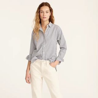 J.Crew + Relaxed Fit Cotton Shirt