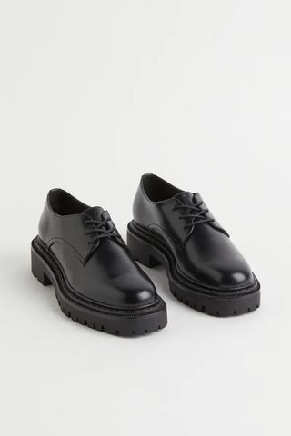 H&M + Chunky Derby Shoes