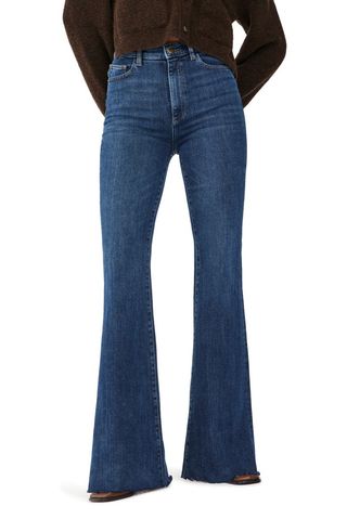 Dl1961 + Rachel Ultra High Waist Flare Jeans