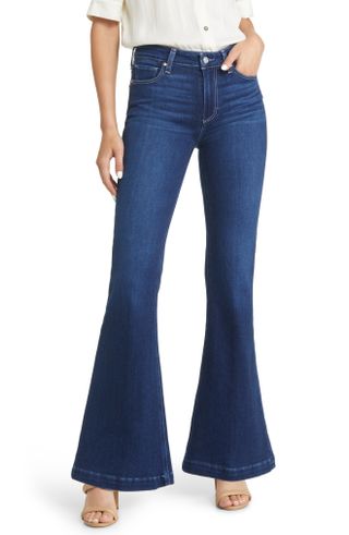 Paige + Women's Genevieve High Waist Flare Jeans