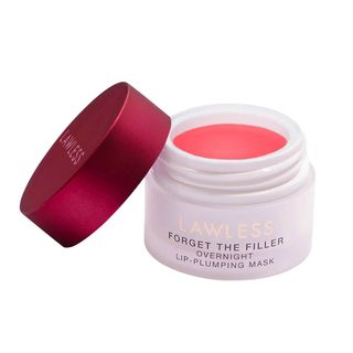 Lawless + Forget The Filler Overnight Lip Plumping Mask in Cherry Vanilla