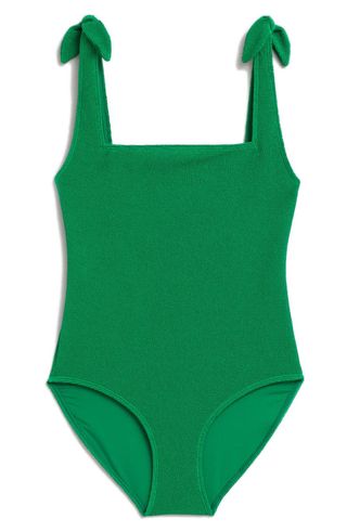 & Other Stories + Square Neck One-Piece Swimsuit