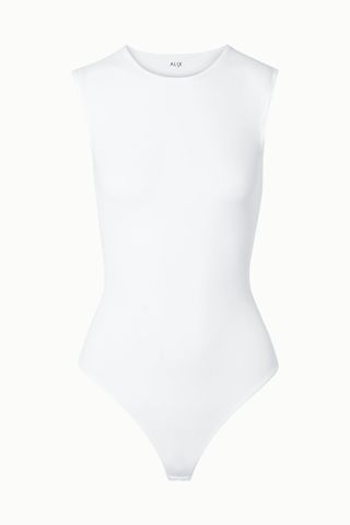 Alix Nyc + Lenox Stretch-Jersey Thong Bodysuit