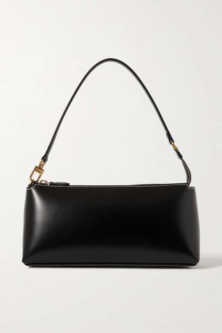 Staud + Kaia Leather Shoulder Bag