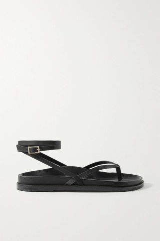 Porte & Paire + Leather Sandals