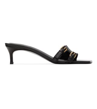 By Far + Black Roni Heeled Sandals