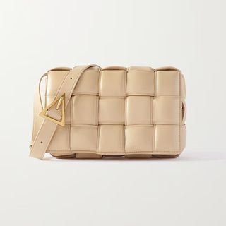 Bottega Veneta + Cassette Padded Intrecciato Leather Shoulder Bag