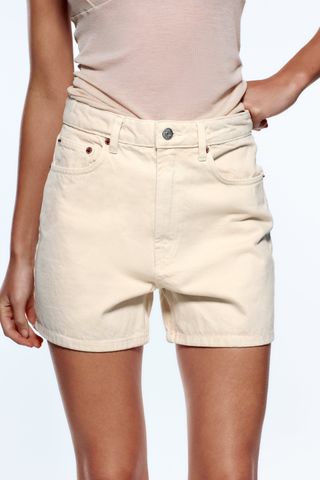 Zara + Retro Denim Shorts