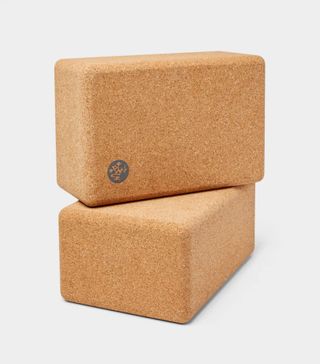 Manduka + Cork Yoga Block (2 Pack)
