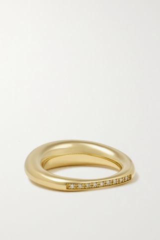 Lauren Rubinski + 14-Karat Gold Diamond Ring