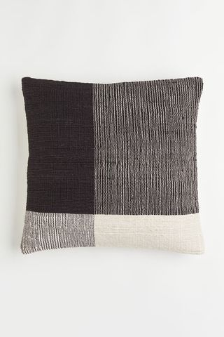 H&M + Jute-Blend Cushion Cover