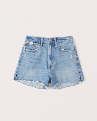 Abercrombie & Fitch + High Rise Mom Shorts