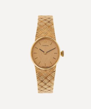 Designer Vintage + 1950s Omega 9ct Gold Watch