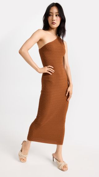 Helmut Lang + Mini Spike Midi Dress