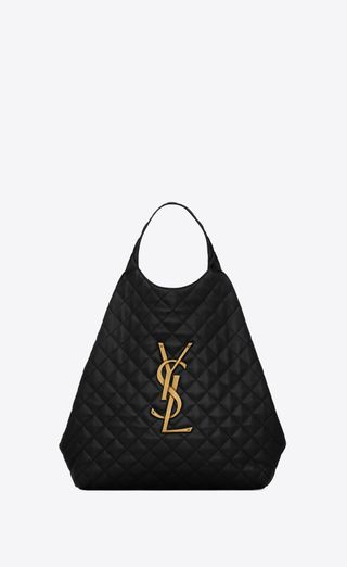 Saint Laurent + Icare Maxi Shopping Bag in Quilted Lambskin